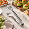 Pinza da buffet in acciaio inox 22 cm per servire Leone