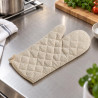 Guanto da forno professionale in cotone trapuntato 38 cm Leone