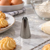 Bocchetta per sac à poche a stella chiusa in acciaio Ø 4 mm Thermohauser