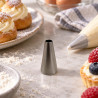 Bocchetta per sac à poche liscia in acciaio Ø 5 mm Thermohauser