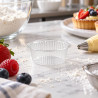 Portasavarè in PET trasparente 1ª misura Ø 5 cm per pasticceria Erremme Dolci Pensieri - 100 pz