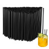 Cannucce Compostabili Nere 21 cm 500 pz | Pietrangioli