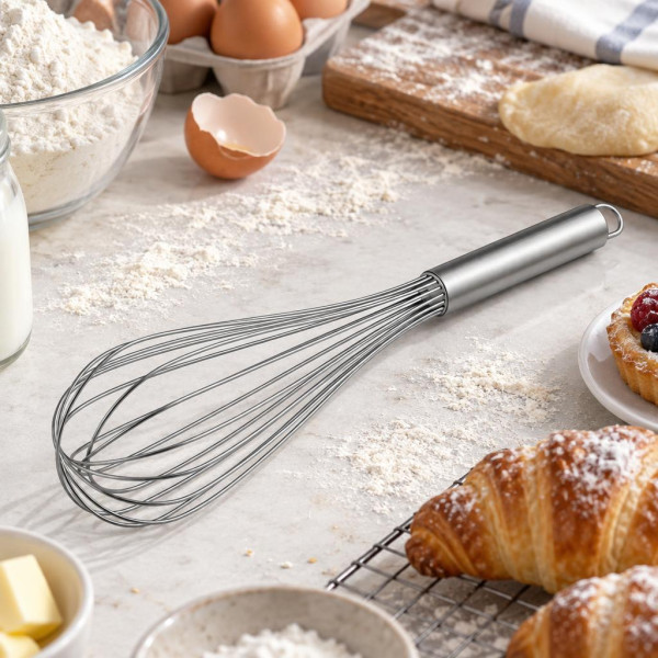 Frusta da cucina in acciaio inox 16 fili 35 cm Thermohauser