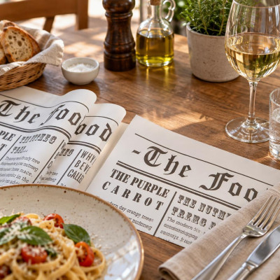 Tovagliette americane antigrasso Daily Newspaper 30x40 cm - 500 pz