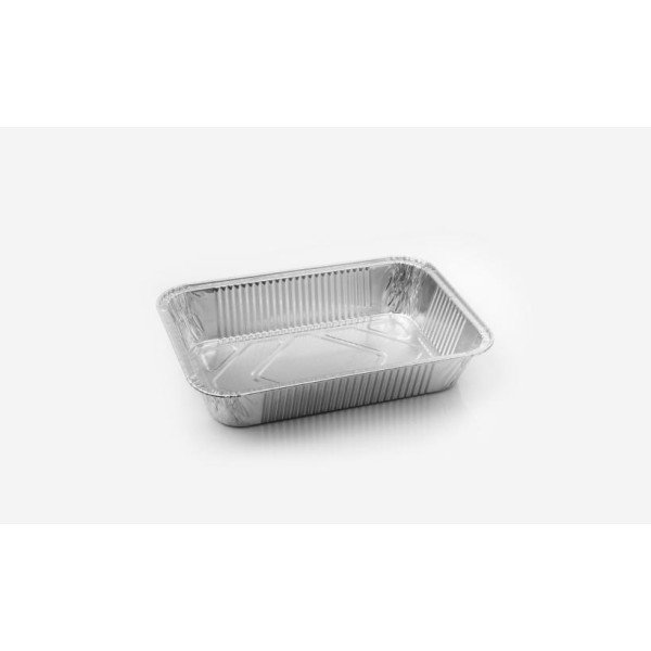 Vaschette Alluminio Rettangolari "Bordo G" (Senza Coperchio) Varie Misure