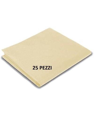 Tovaglia TNT Linea Superior - CREMA 100x100cm 25PZ