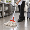 Pinza in plastica rossa per mop VDM