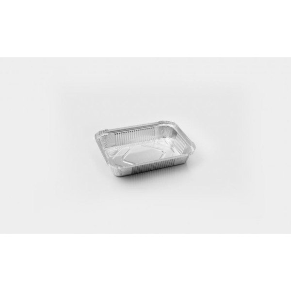 Vaschette Alluminio Rettangolari "Bordo L" (Con Coperchio*) Varie Misure