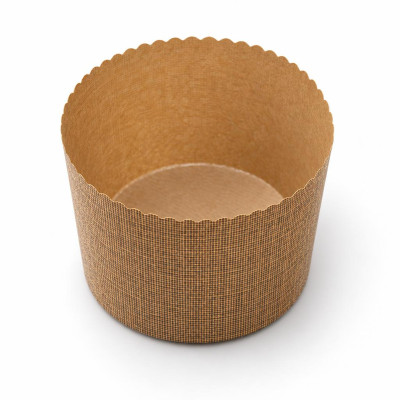 Stampo per panettoncino in carta da forno fine Ø 7 x 6 cm FAG