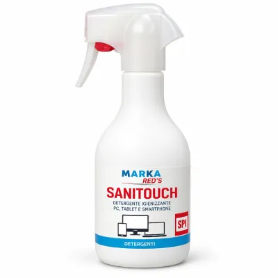 Detergente igienizzante per schermi Marka Red's Sanitouch 350 ml per PC, tablet, smartphone e POS touch
