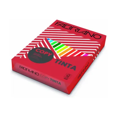 Carta colorata A4 rossa Fabriano Copy Tinta 80 g - risma da 500 fogli