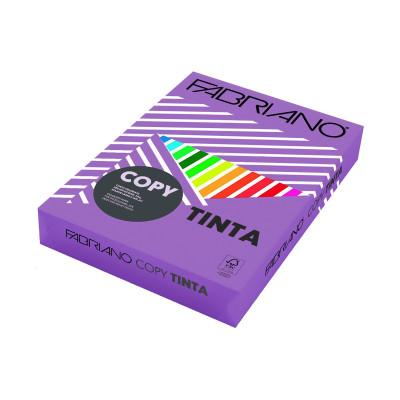 Carta colorata A4 violetta Fabriano Copy Tinta 80 g - risma da 500 fogli