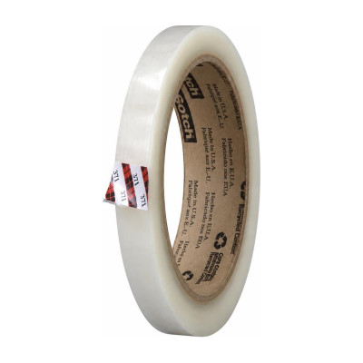 Nastro adesivo da imballaggio Scotch 371 in polipropilene 12 mm x 66 m, trasparente 3M