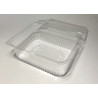 Vaschette in PET trasparenti con coperchio incernierato Cuki - varie misure - 50 pz