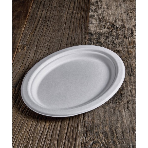Piatto Ovale Bio 26,3×19,9cm - 50pz