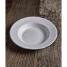 Piatti fondi compostabili in polpa di cellulosa Ø 23 cm - 12 pz