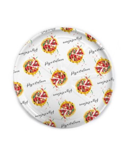 Piatto Pizza in Cartoncino 32 cm - 100pz