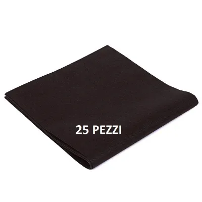 Tovaglie TNT nere 100x100 cm - 25 pz