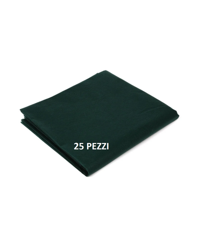 Tovaglia TNT Linea Superior - VERDE 100x100cm 25PZ