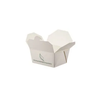 Take away box compostabili per noodles e primi 900 ml - 25 pz