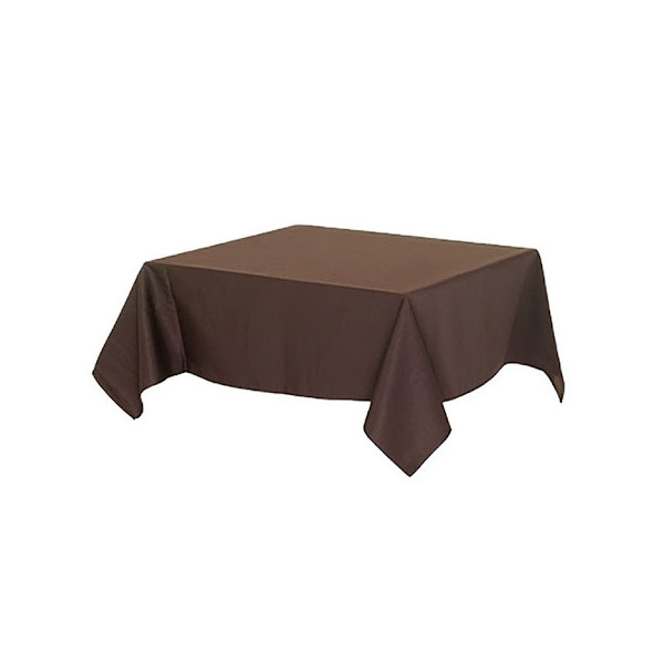 Tovaglia in TNT marrone 140x240 cm Linea Superior per tavolate e catering