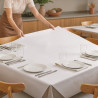 Tovaglie in TNT bianche 100x100 cm Linea Superior per ristoranti - 25 pz