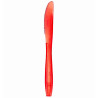 Coltelli Luxury Rossi Trasparenti 180 mm 50 pz | Pietrangioli