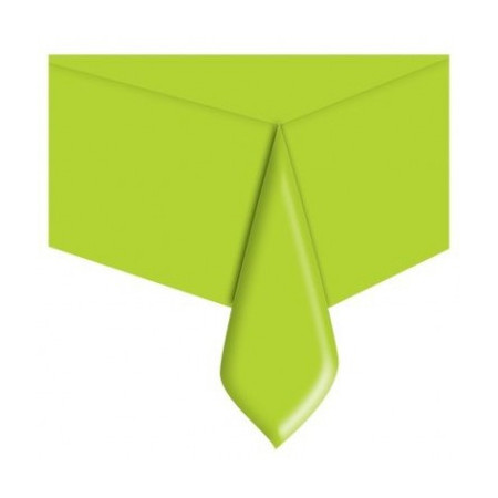 Tovaglie in TNT verde kiwi 100x100 cm Linea Superior per ristoranti - 25 pz