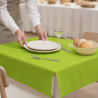Tovaglie in TNT verde kiwi 100x100 cm Linea Superior per ristoranti - 25 pz