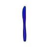 Coltelli Luxury Blu Trasparenti 190 mm 50 pz | Pietrangioli