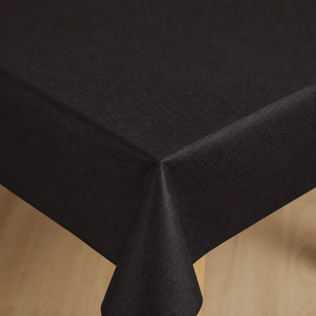 Tovaglie in TNT nere 100x100 cm Linea Superior per ristoranti - 25 pz