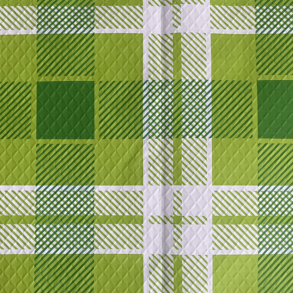 Tovaglie di carta a quadretti Risto-Scozzese verdi 100x100 cm - 50 pz