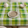 Tovaglie di carta a quadretti Risto-Scozzese verdi 100x100 cm - 50 pz