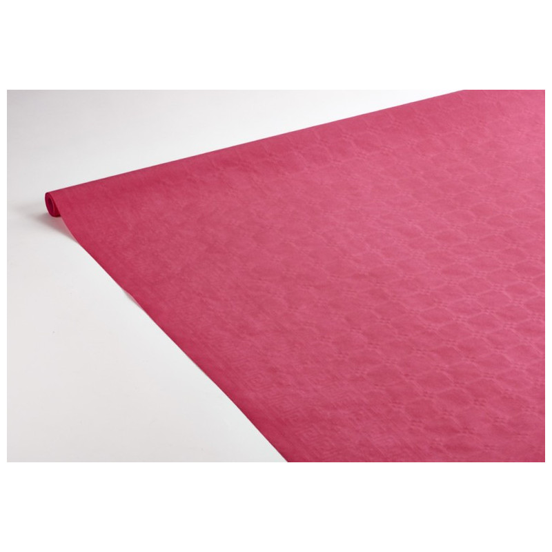 Tovaglia di carta in rotolo fucsia 7 m
