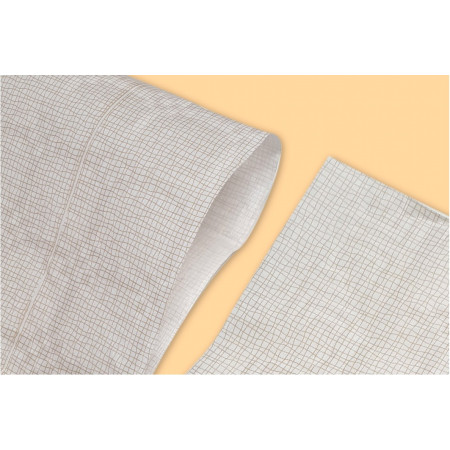 Tovaglie politenate impermeabili seppia 100x100 cm - 50 pz