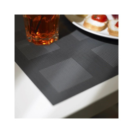 Tovaglietta americana lavabile Linea City grigia 30x40 cm