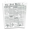 Tovagliette americane antigrasso Daily Newspaper 30x40 cm - 500 pz
