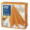 Tovaglioli airlaid effetto stoffa Tork Linstyle 39x39 cm arancio - 50 pz