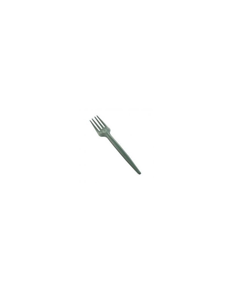 Forchetta Bio e Compostabile 160mm Verde scuro - 100pz