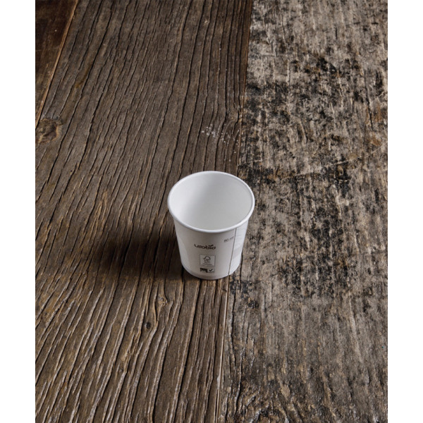 Bicchierini da caffè compostabili in cartoncino e Mater-Bi 120 ml - 50 pz