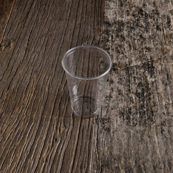 Bicchieri compostabili in PLA trasparenti per bevande fredde 200 ml - 50 pz