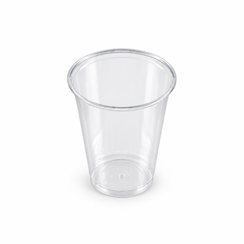 Bicchieri compostabili in PLA trasparenti per bevande fredde 200 ml - 50 pz