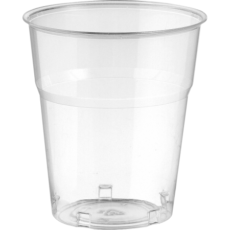Bicchieri di plastica rigida trasparenti Kristall 205 ml - 50 pz