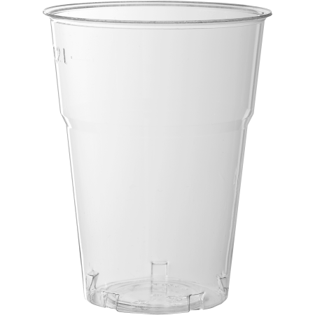 Bicchieri di plastica rigida trasparenti Kristall 250 ml - 50 pz