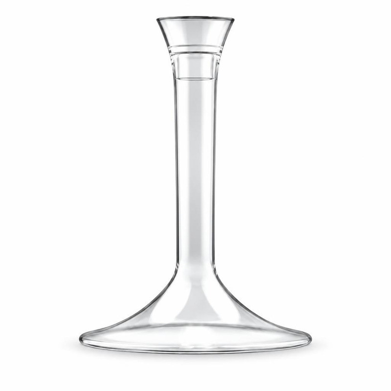 Gambi trasparenti per flute, calici e coppe champagne in plastica - 20 pz