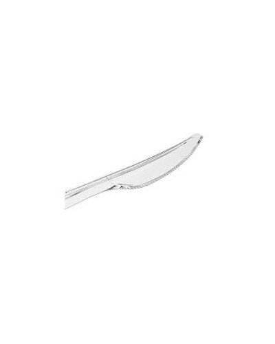 Coltello di Plastica Trasparente - 50pz