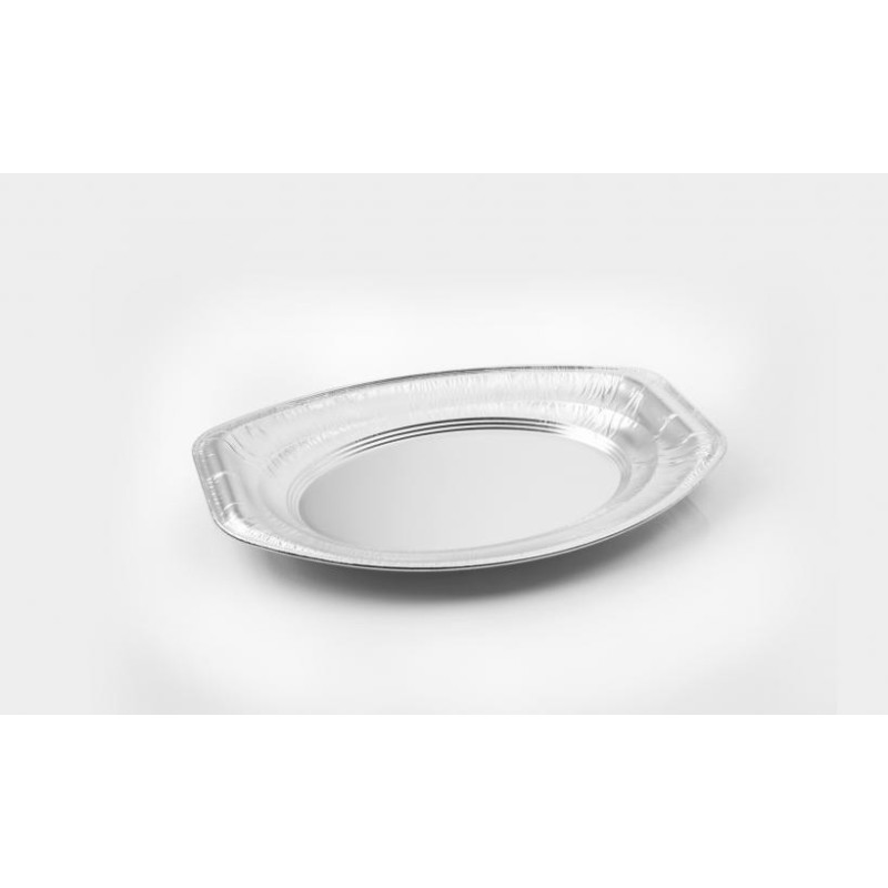 Vassoi ovali in alluminio - varie misure - 10 pz