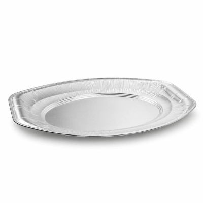 Vassoi ovali in alluminio - varie misure - 10 pz