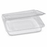 Vaschette in PET trasparenti con coperchio incernierato Cuki - varie misure - 50 pz