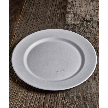 Piatti piani compostabili in polpa di cellulosa Ø 27 cm - 50 pz